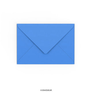 114x162 mm (C6) Helder Blauw Envelop