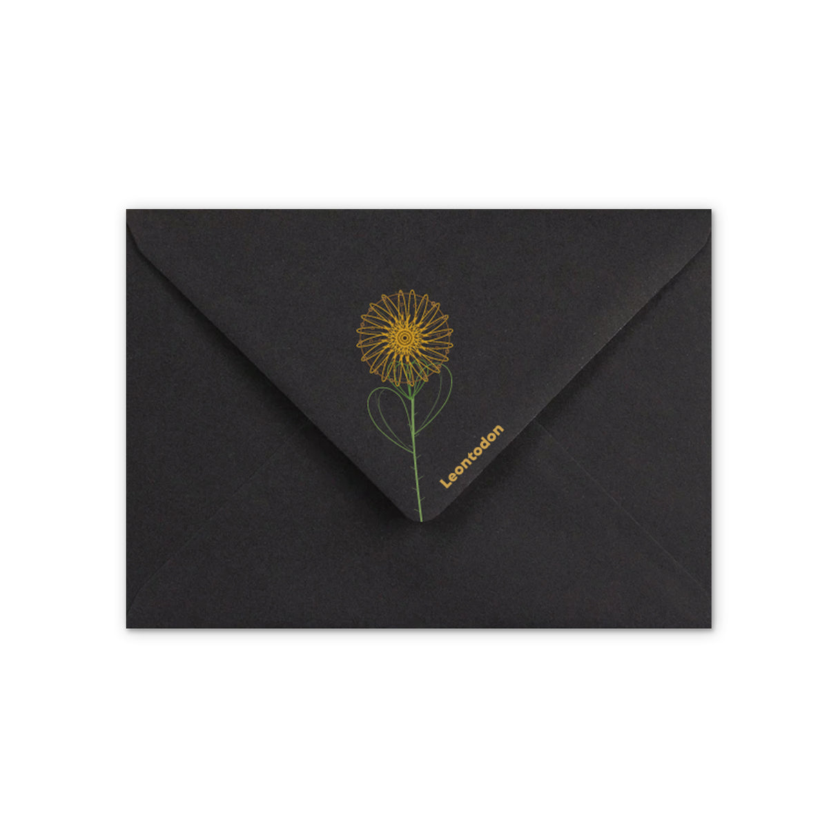 Envelop Paardenbloem motief
