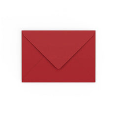 114x162 mm (C6) Donkerrood Envelop