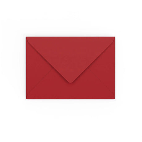 114x162 mm (C6) Donkerrood Envelop