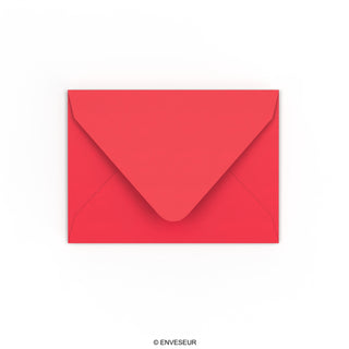 82x113 mm (C7) Helder Rood Envelop