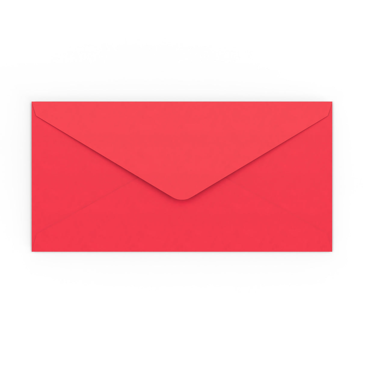 110x220 mm (DL) Helder Rood Envelop