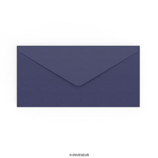 110x220 mm (DL) Donkerblauw Envelop