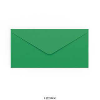 110x220 mm (DL) Diepgroen Envelop