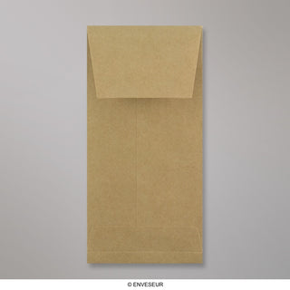 Kraftpapier enveloppen met zijvouw