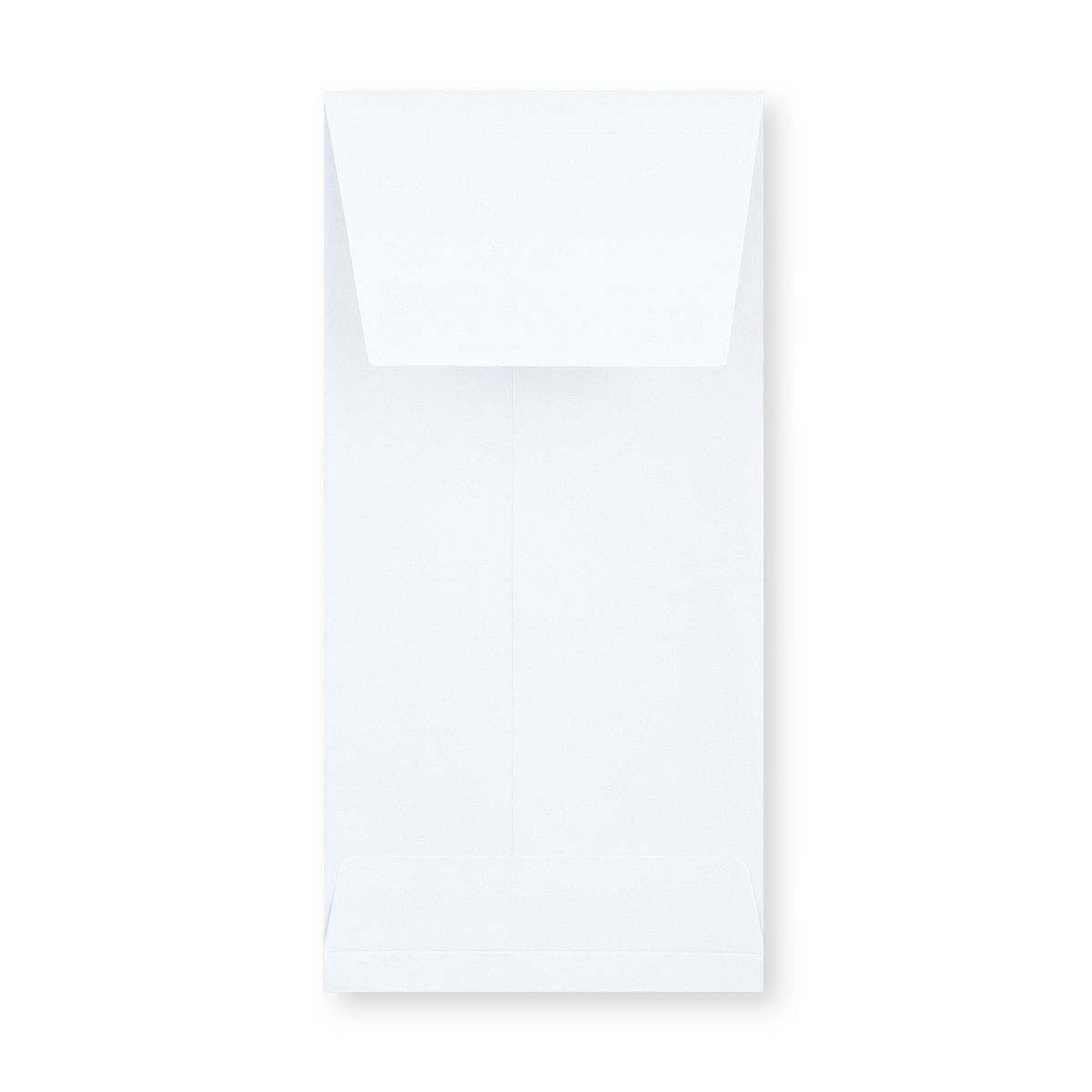 Witte harmonica-envelop 220x110x25 mm (DL)