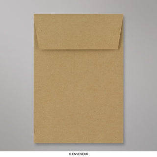 Kraftpapier enveloppen met zijvouw