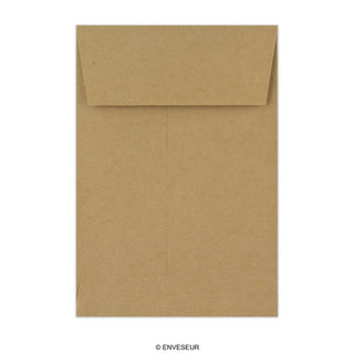 Kraftpapier enveloppen met zijvouw