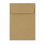 Kraftpapier enveloppen met zijvouw