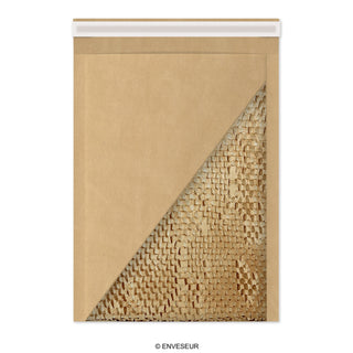 ECO gewatteerde enveloppen - Honeycomb