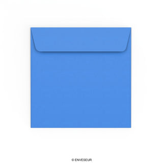 155x155 mm Helder Blauw Envelop