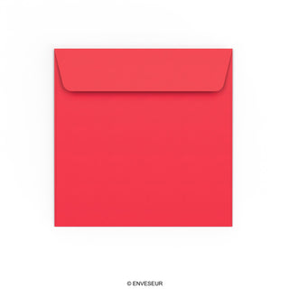 155x155 mm Helder Rood Envelop