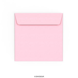 155x155 mm Lichtroze Envelop