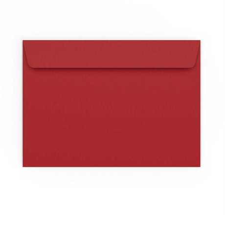 162x229 mm (C5) Donkerrood Envelop