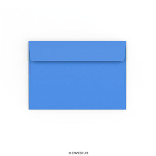 114x162 mm (C6) Helder Blauw Envelop