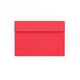C6 Bright Red Peel & Seal Envelope (114 x 162mm)