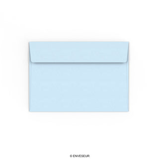 114x162 mm (C6) Lichtblauw Envelop