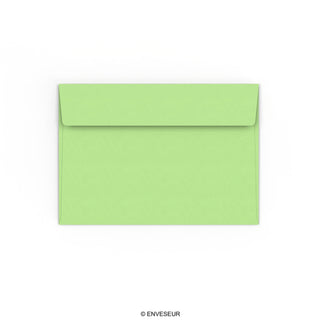 114x162 mm (C6) Lichtgroen Gekleurde Envelop