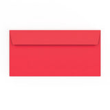 110x220 mm (DL) Helder Rood Envelop