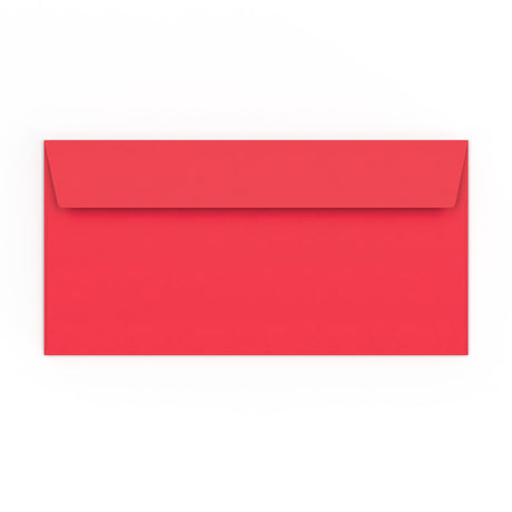 110x220 mm (DL) Helder Rood Envelop