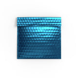 Glanzende metaalachtige luchtkussen enveloppen