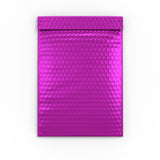 Glanzende metaalachtige luchtkussen enveloppen