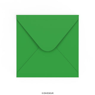 140x140 mm Middelgroen Vierkant 120gsm met gegomde lijm