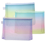 Nylon net Etui met Ritssluiting