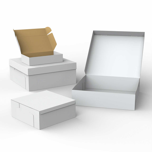 White Cardboard Boxes