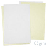 Linnenstructuur papier 185g/m²