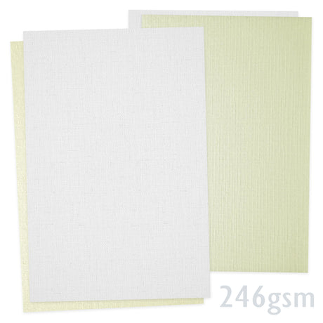 Linnenstructuur papier 246g/m²