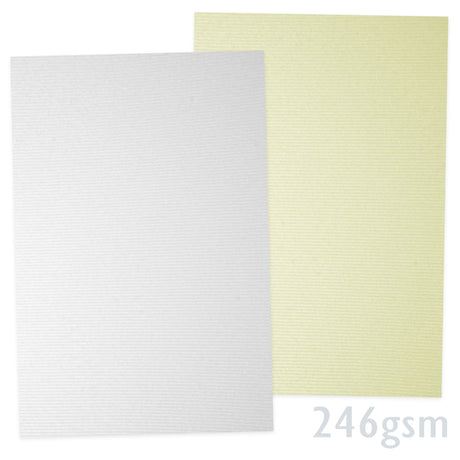 Linnenstructuur papier 246g/m²