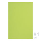 Sirio Color papier assortiment 170g/m² - 20 vel