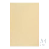 Sirio Color papier assortiment 170g/m² - 20 vel