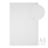 Wit geribd papier 185g/m²