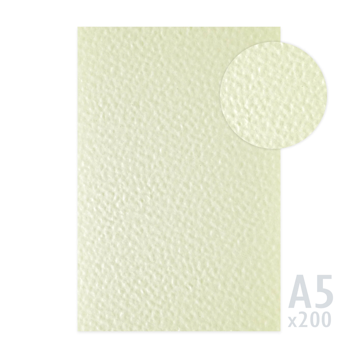 Gehamerd gestructureerd papier 246g/m²