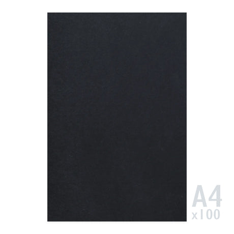Zwart papier 225g/m² - 100 A4 vel