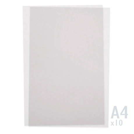 Transparant papier 90g/m² - 10 A4 vel