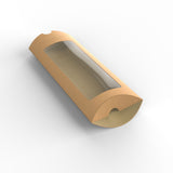 Kraftpapier gondeldoosjes met venster