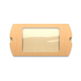 Kraftpapier gondeldoosjes met venster