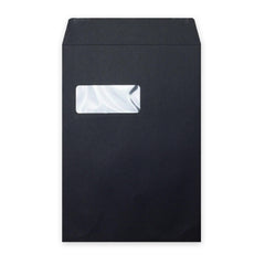 324x229 mm (C4) Zwarte Post Marque-envelop