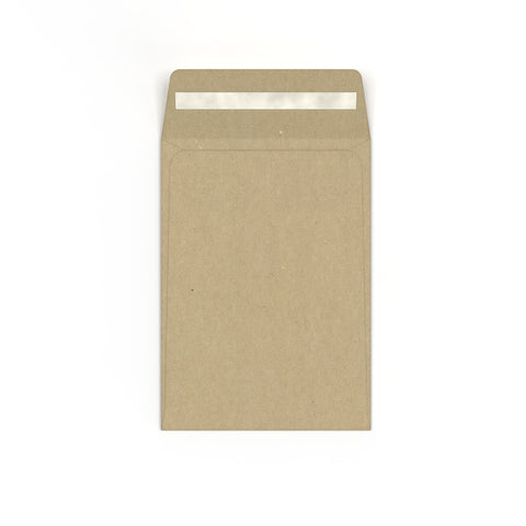 Manila Brown Peel and Seal Envelope (124 x 89mm)