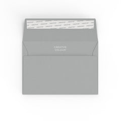 Creative Colour Peel & Seal Envelopes Grey 114 x 162 mm (C6)