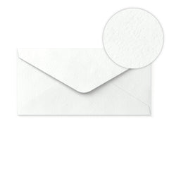Witte envelop met hamerslageffect 110x220 mm (DL)