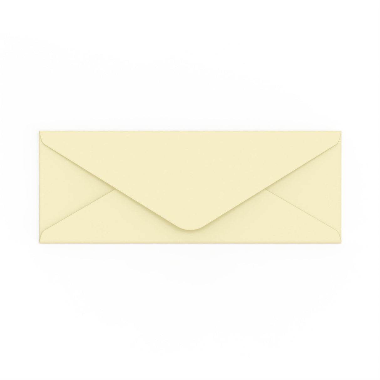 80x215 mm Ivoor Geweven Envelop