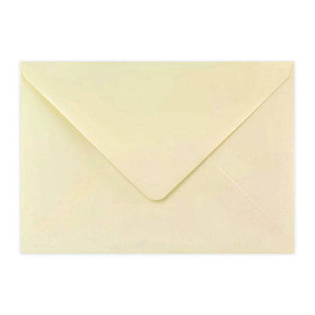 162x229 mm (C5) Ivoor Geweven Envelop