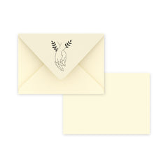 Wedding Envelopes (Hand Bonding Design) Ivory 114 x 162 mm (C6)