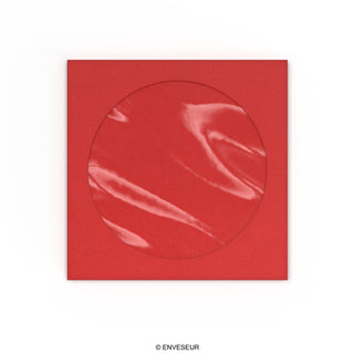 Cd-enveloppen met venster