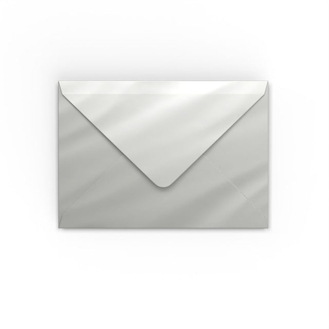 Mirror Finish Envelopes Silver 114 x 162 mm (C6)
