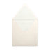 Paper Lined Envelopes Ivory + White Fancy Paper 160 x 160 mm